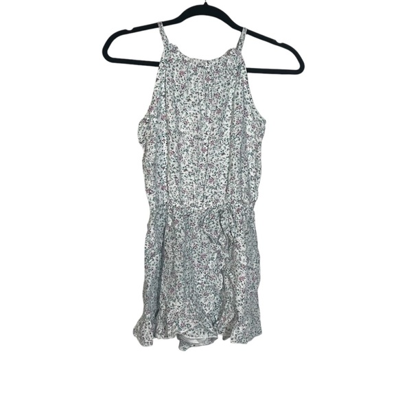 Abercrombie and Fitch Girls Romper Floral Size 11/12 Ditsy Spring Summer Flowy - Picture 1 of 6
